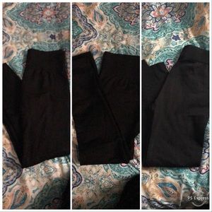 🌟 BUNDLE🌟 3pair of black FLEECE lined leggings